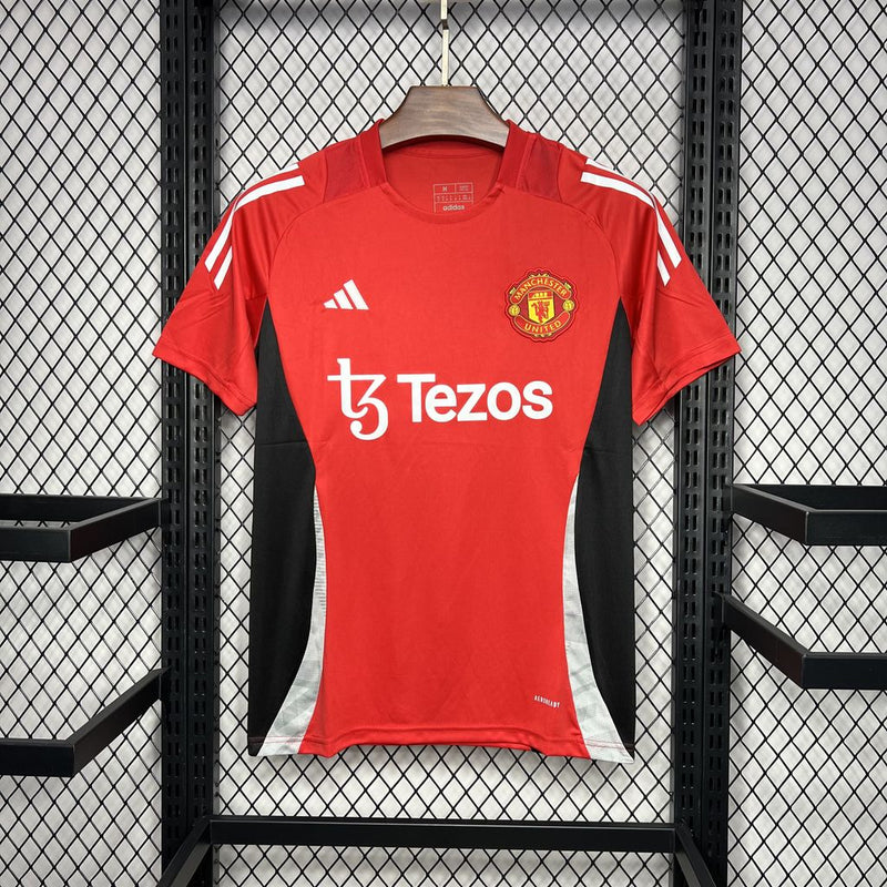 Camisa Manchester United Pré Treino 24/25  - Torcedor Masculina