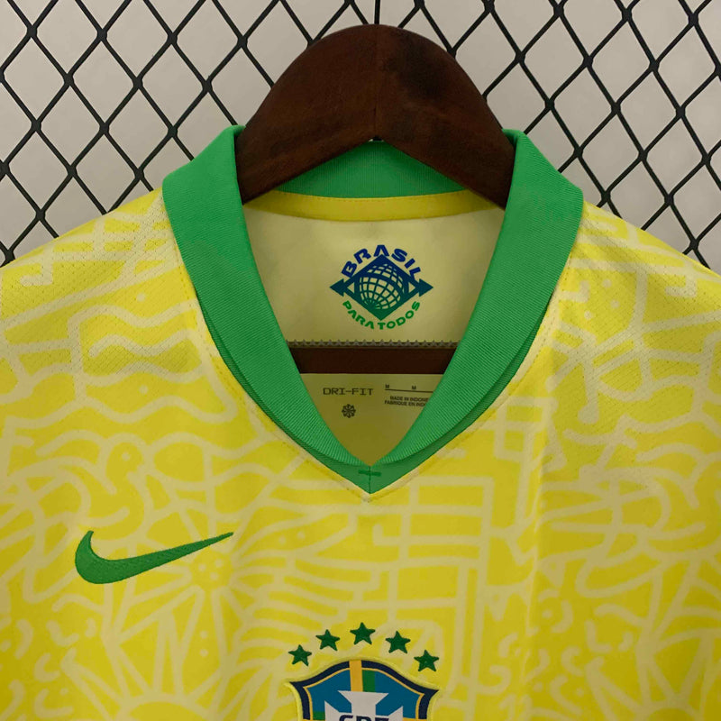 Camisa Brasil Home 25/26 - Versão Torcedor [LANÇAMENTO]