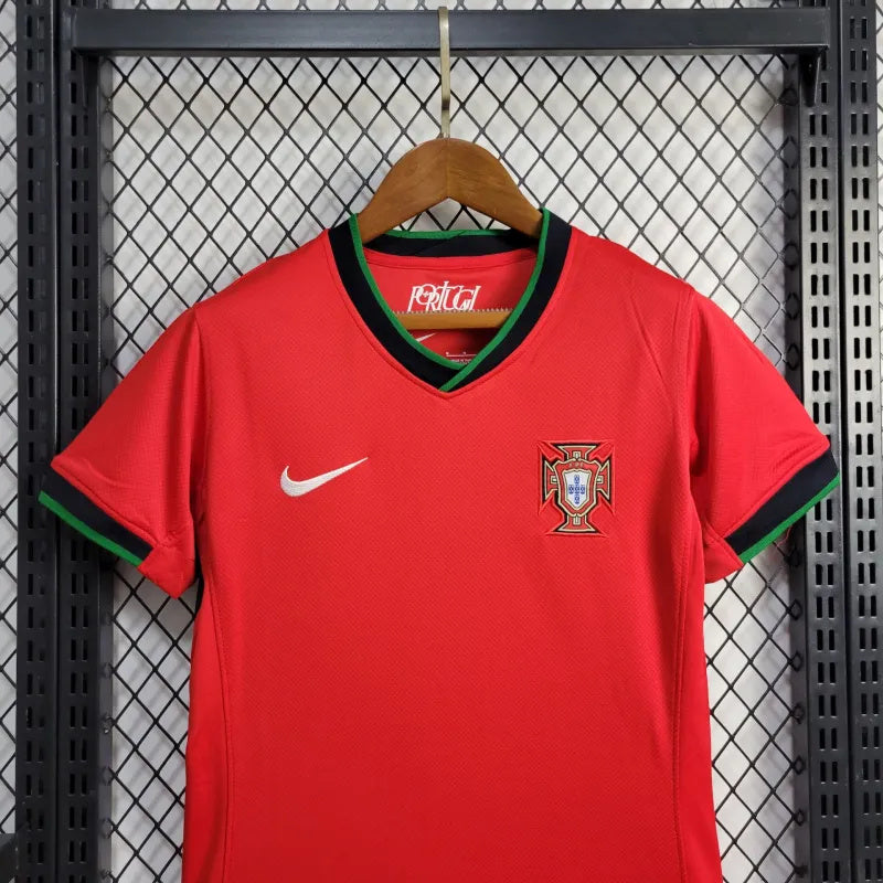 Camisa Portugal Home Feminina 24/25 - Versão Torcedor