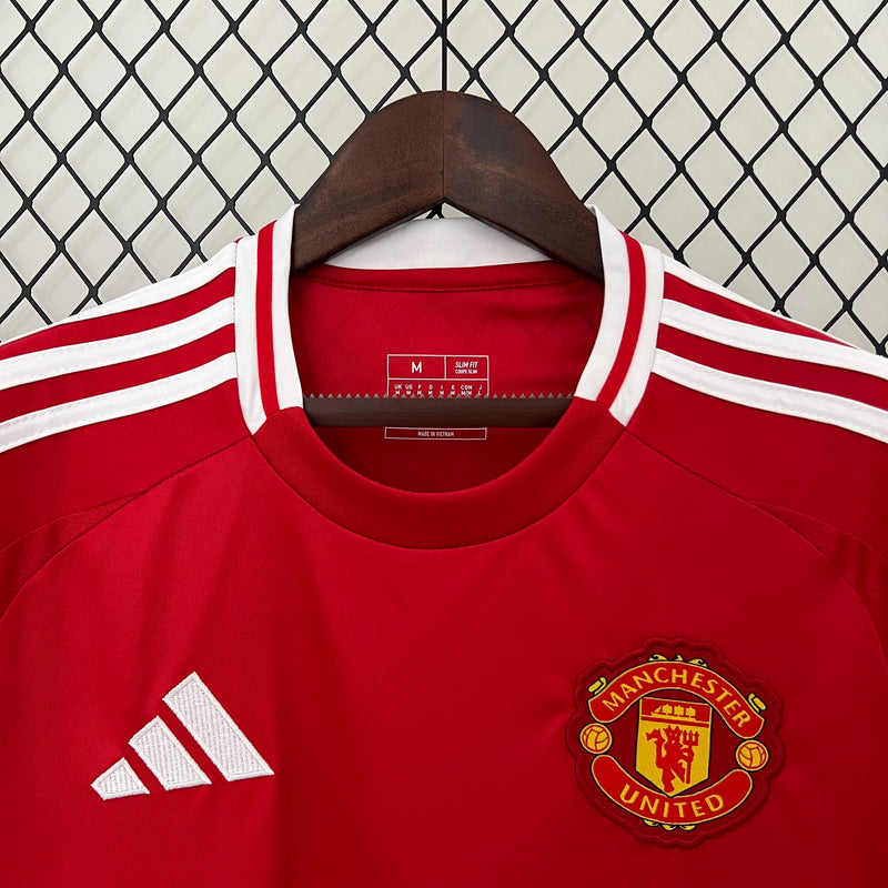 Camisa Manchester United  Home 24/25 - Torcedor Masculina