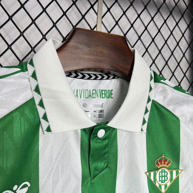 Camisa Real Betis Home  24/25 -  Torcedor Masculina