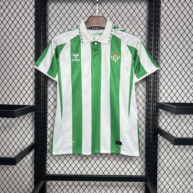 Camisa Real Betis Home  24/25 -  Torcedor Masculina