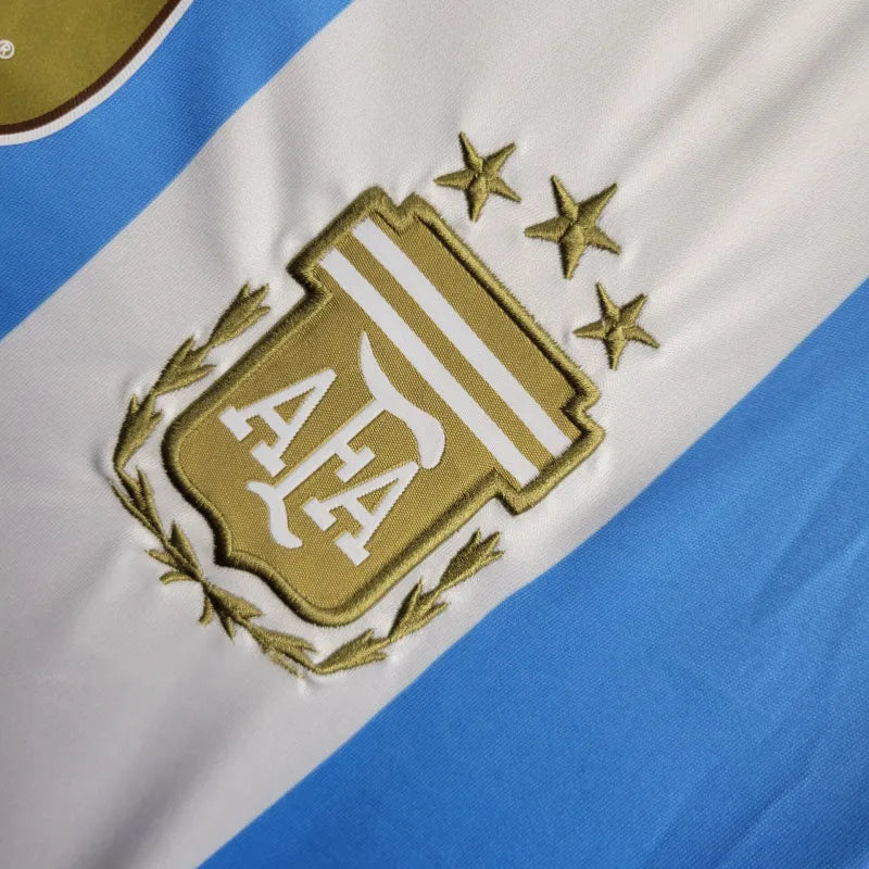 Camisa Argentina Home 24/25 - Versão Manga Comprida