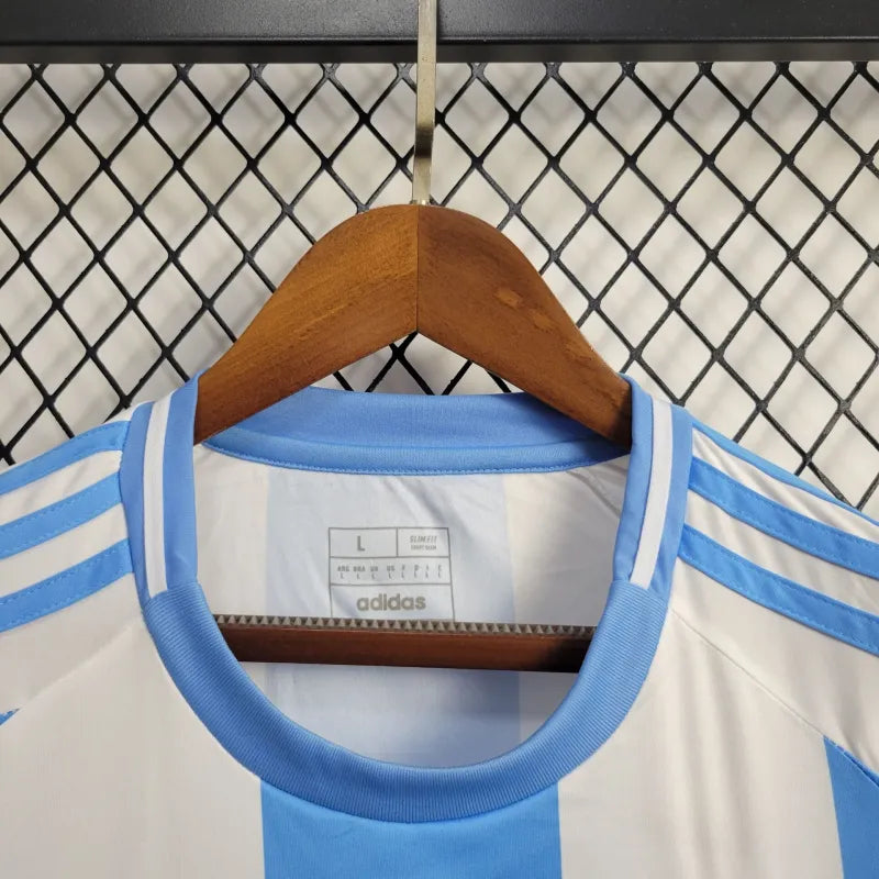 Camisa Argentina Home 24/25 - Versão Manga Comprida