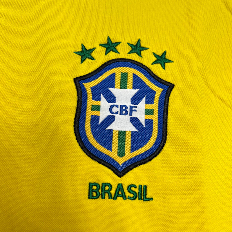 Camisa Brasil Titular 1998 - Versão Retro