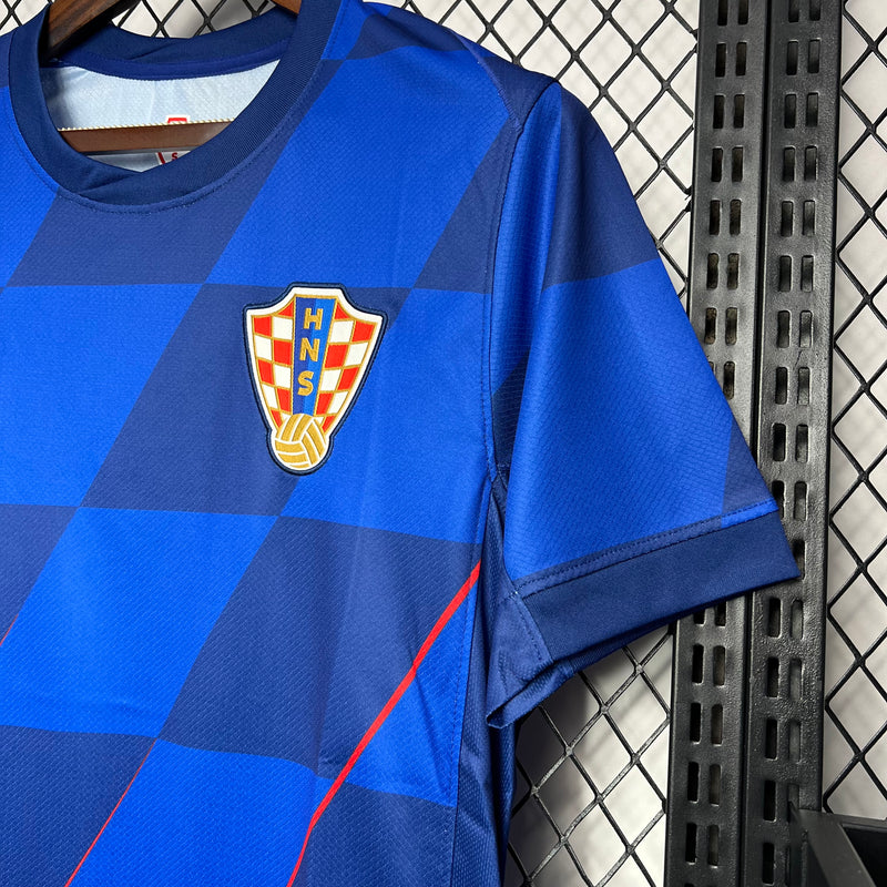 Camisa Croácia Away 24/25  -  Torcedor Masculina