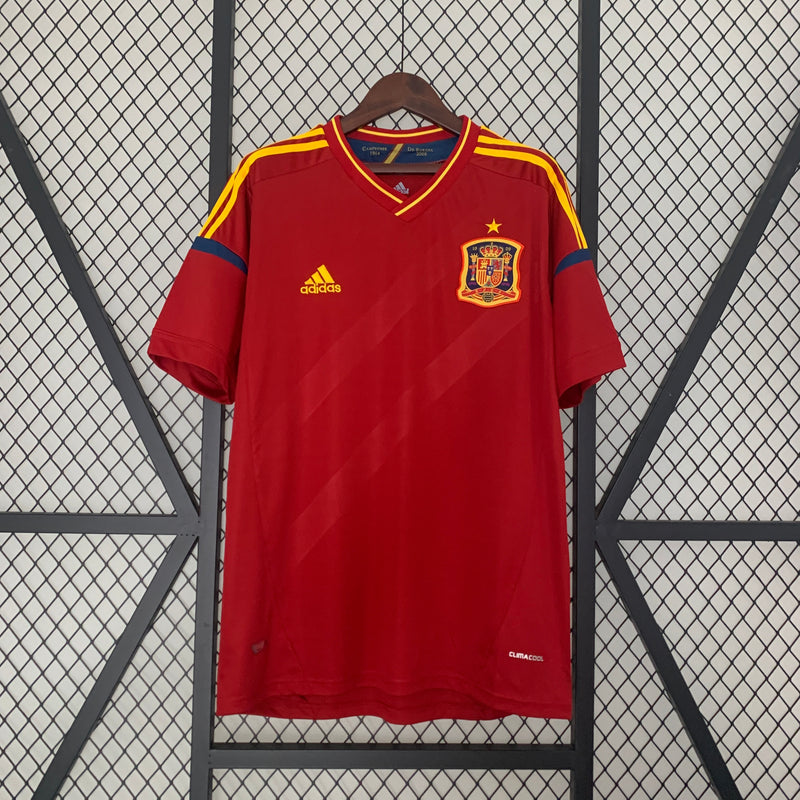 Camisa Espanha Retro 2012 - Versão Retro