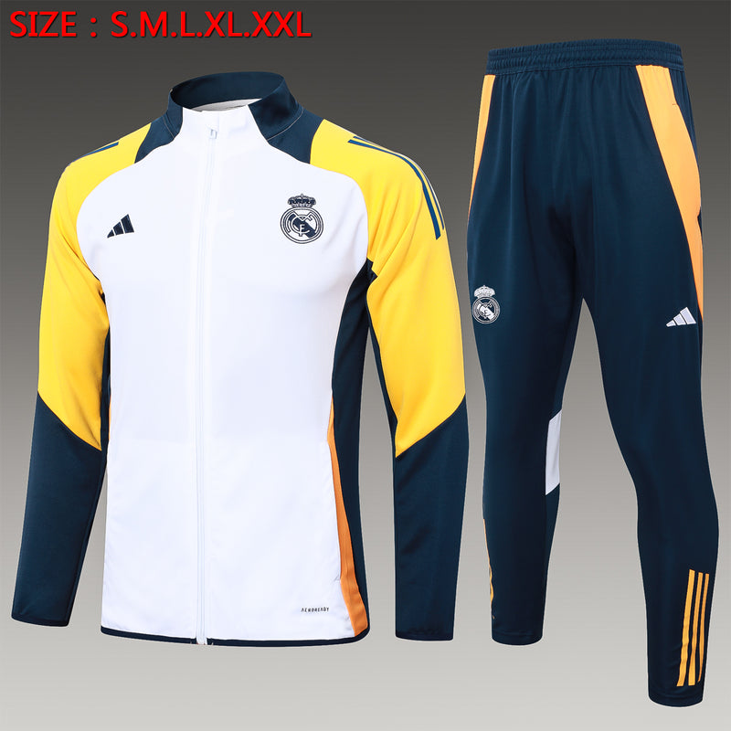 Conjunto Real Madrid Branco 2024