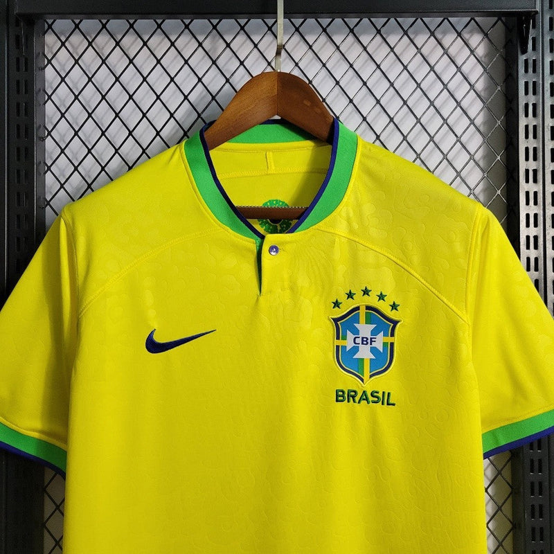 Camisa Brasil Home 23/24 - Nike Torcedor Masculina
