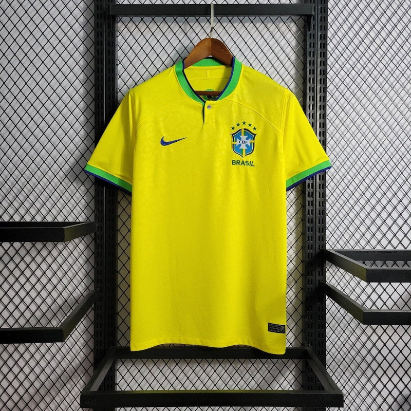 Camisa Brasil Home 23/24 - Nike Torcedor Masculina